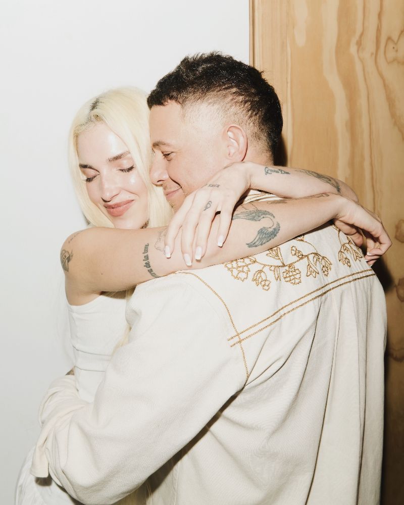 Elena Rose y Alejandro Sanz