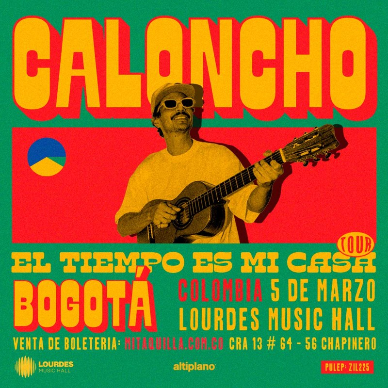 Caloncho concierto Bogotá