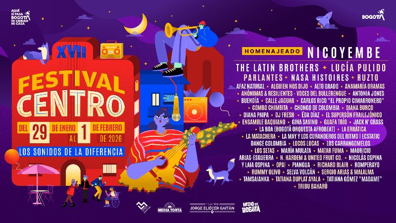 Festival Centro 2026 cartel