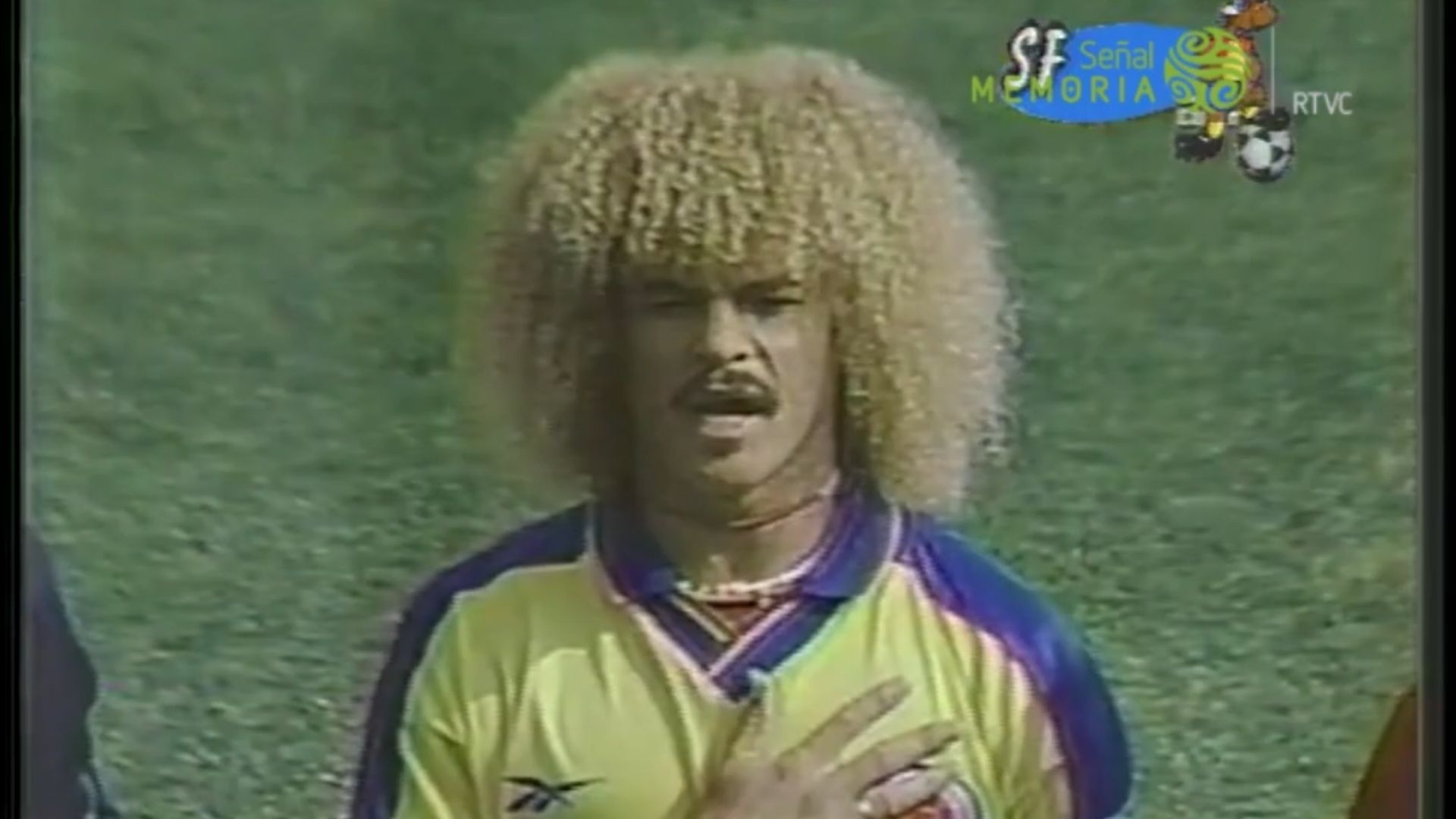 Peluca del pibe valderrama