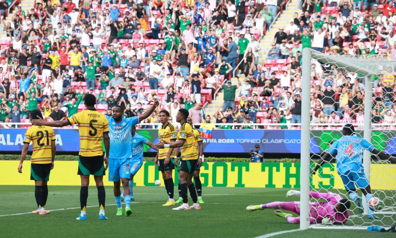 Congo venció a Jamaica en el extra tiempo del repechaje al Mundial 2026. Foto: standard.co.uk