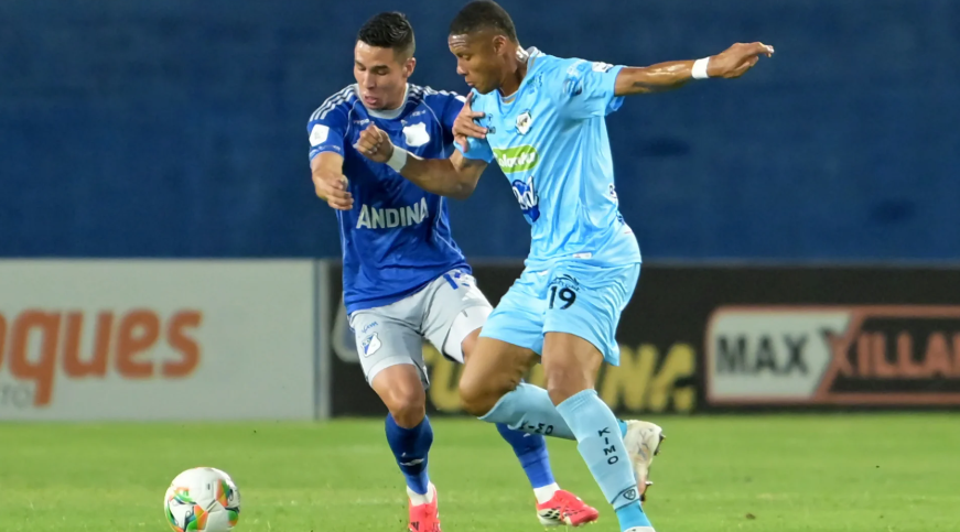 Millonarios cayó ante Jaguares en su visita a Montería.