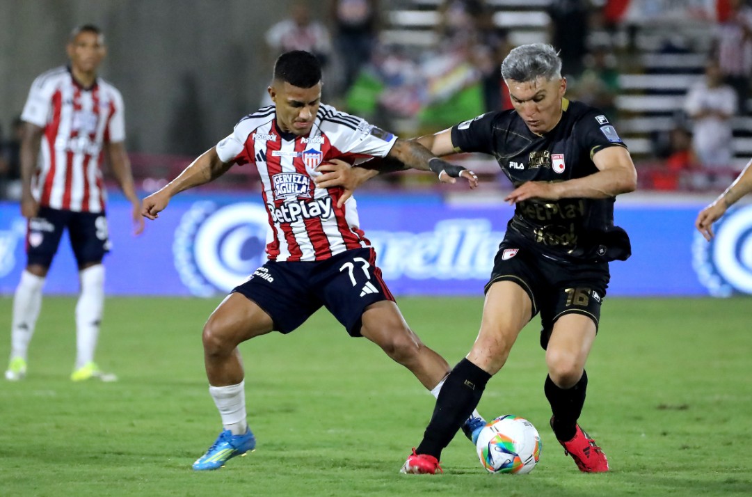 Junio venció por penales a Santa Fe en las semifinales de la liga. Foto: Dimayor.com.co