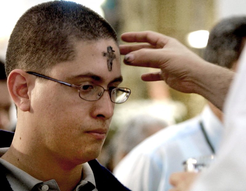 Miercoles de ceniza, tradición católica