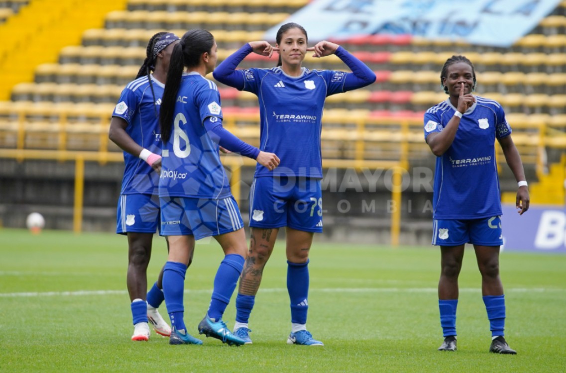 Millonarios firma en este 2026 una de sus mejores campañas de los últimos años en la Liga Femenina - Foto: Dimayor.com
