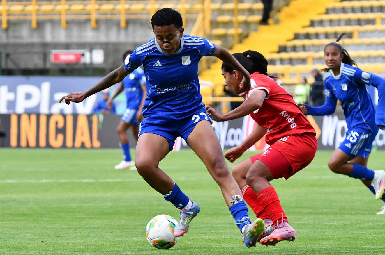 Millos empató contra América en la fecha anterior de la Liga Femenina BetPlay. Foto: Dimayor.com.co