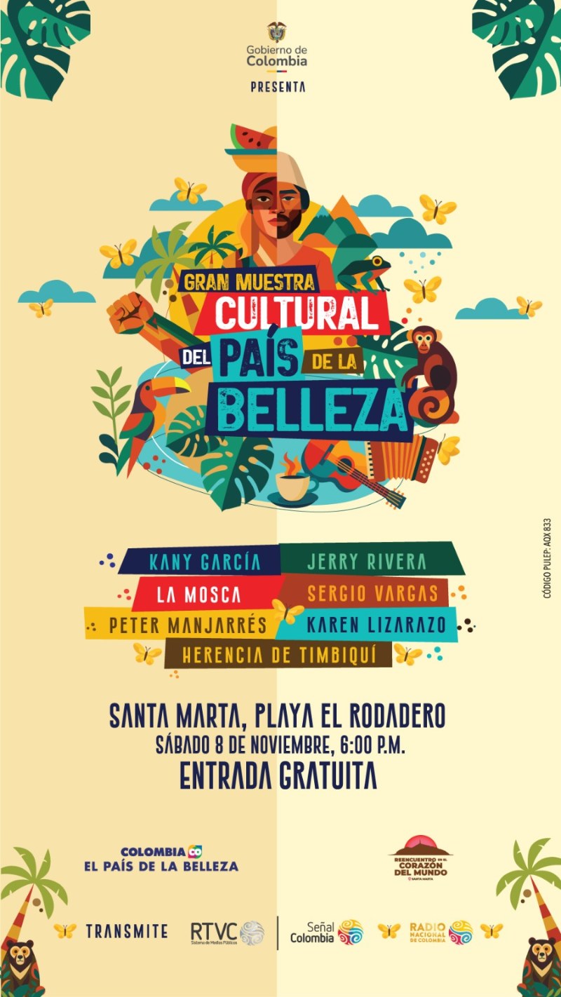 Recomendaciones Gran Muestra Cultural del País de la Belleza