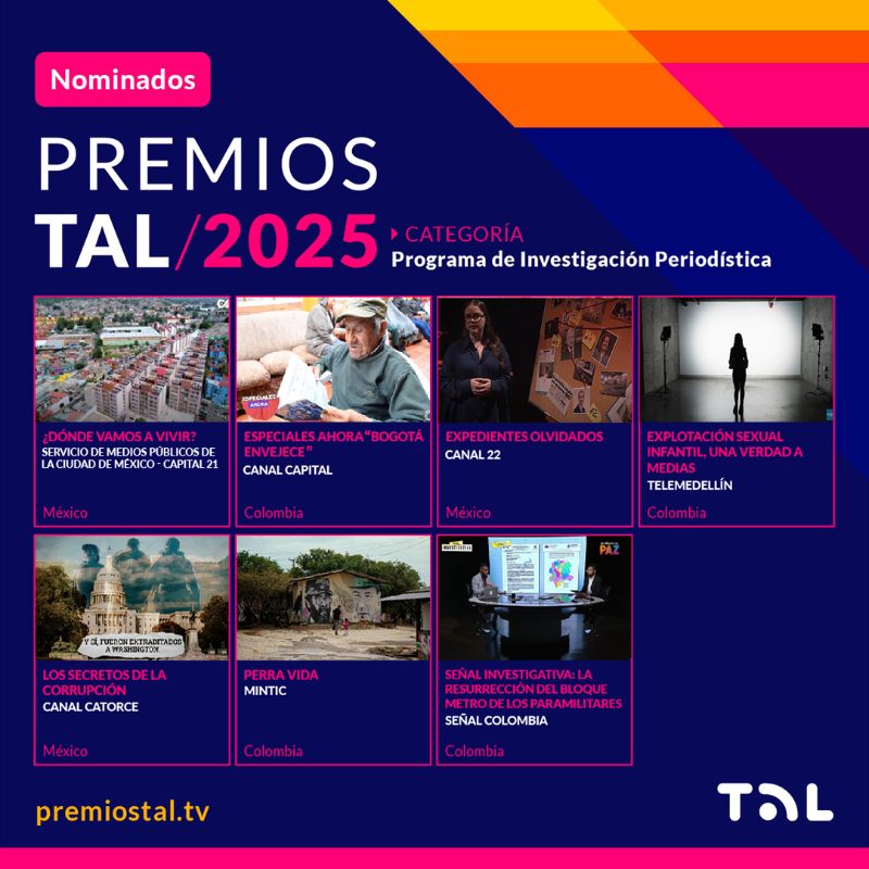 Premios TAL 2025 señal investigativa