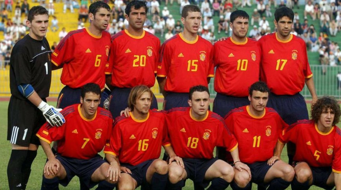Selección de España Mundial 2002 - Foto: https://www.elconfidencial.com/