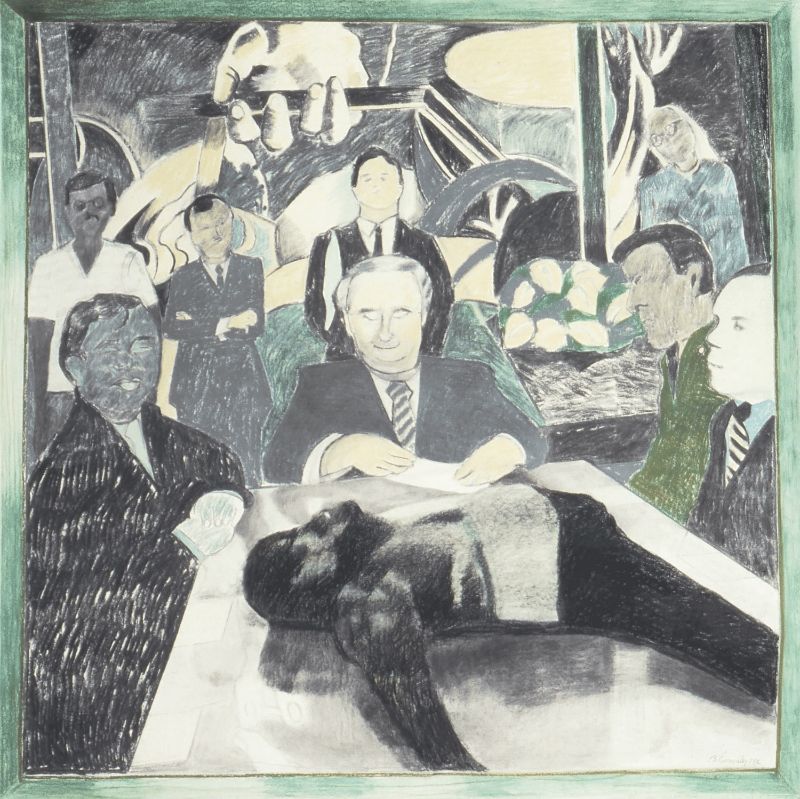 Obras de Beatriz González Sr presidente, qué honor estar con usted en este momento histórico