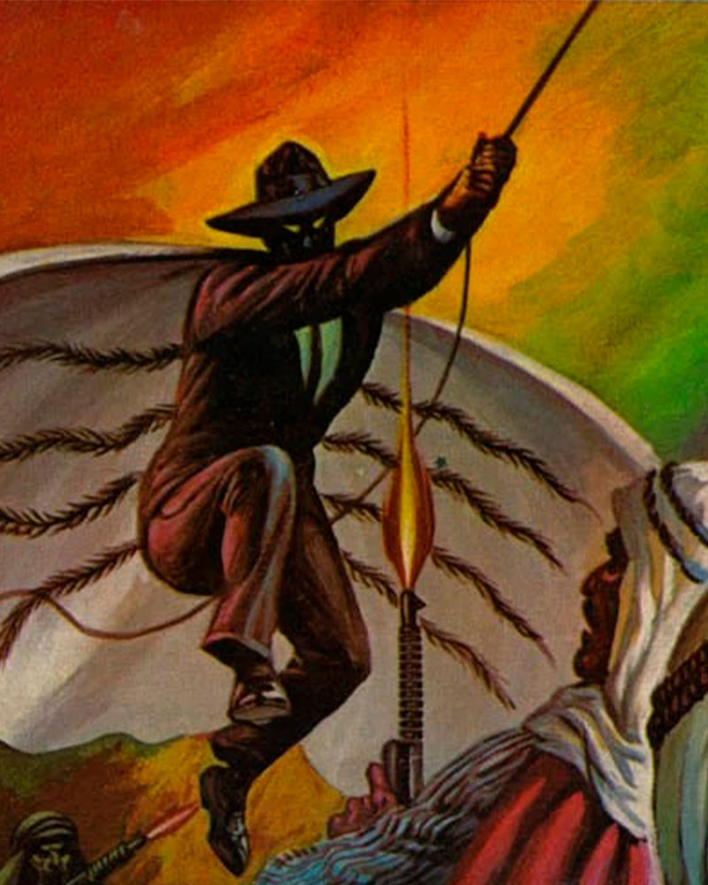 kaliman arañas comics cuarta temporada