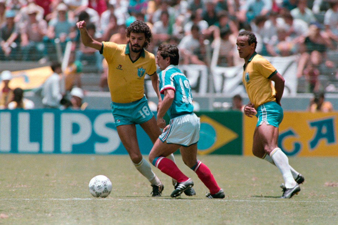 Sócrates en el Mundial de 1986