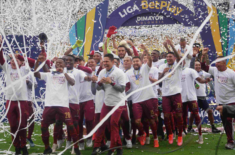 Tolima campeón Liga BetPlay 2021.