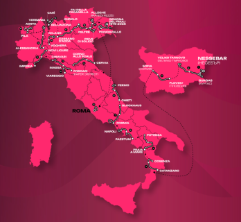El camino al trofeo del Giro de Italia 2026, este es el recorrido oficial