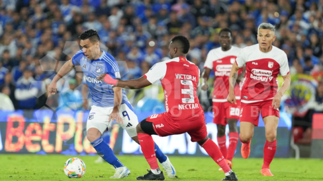 El derbi capitalino entre Millos y Santa Fe por la Radio Nacional de Colombia