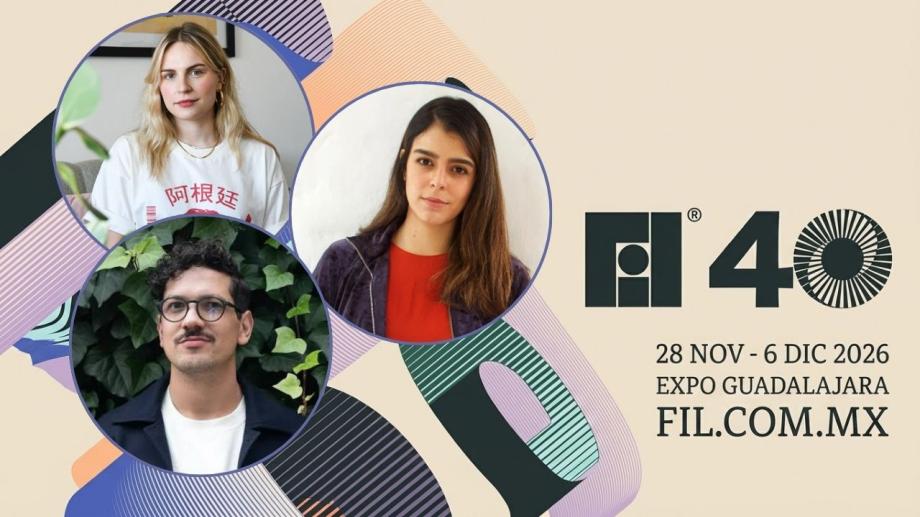 Tres voces colombianas en la FIL Guadalajara 2026