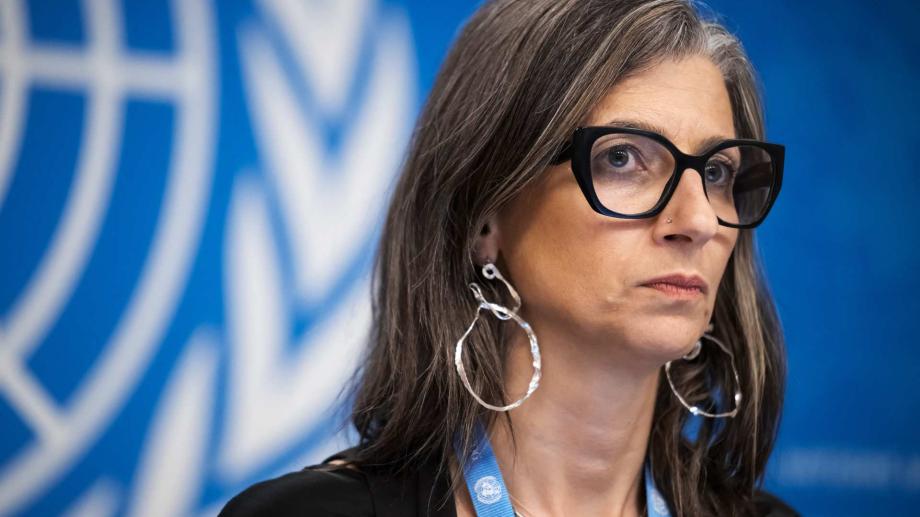 Francesca Albanese, relatora especial de la ONU para los territorios palestinos