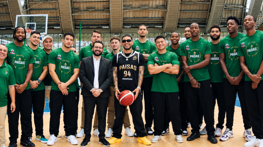 Paisas, el equipo de Ryan Castro en la Liga Señal Colombia de Baloncesto