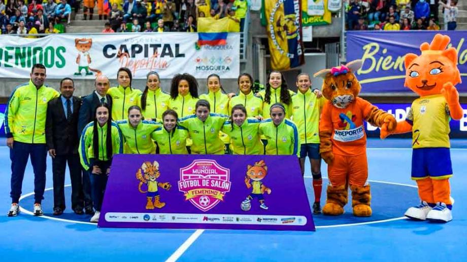 Colombia campeón del Mundial de Fútbol de Salón Femenino