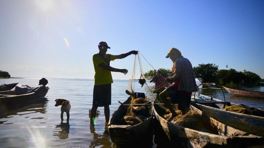 La serie economías populares muestra el trabajo diario en el río