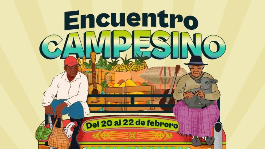 El Encuentro Campesino se llevará a cabo del 20 al 22 de febrero en Bogotá
