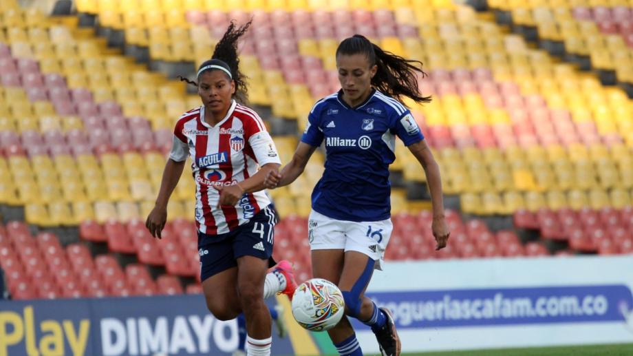 Vuelve la Liga Femenina BetPlay Dimayor a Señal Colombia con el duelo entre Junior y Millonarios