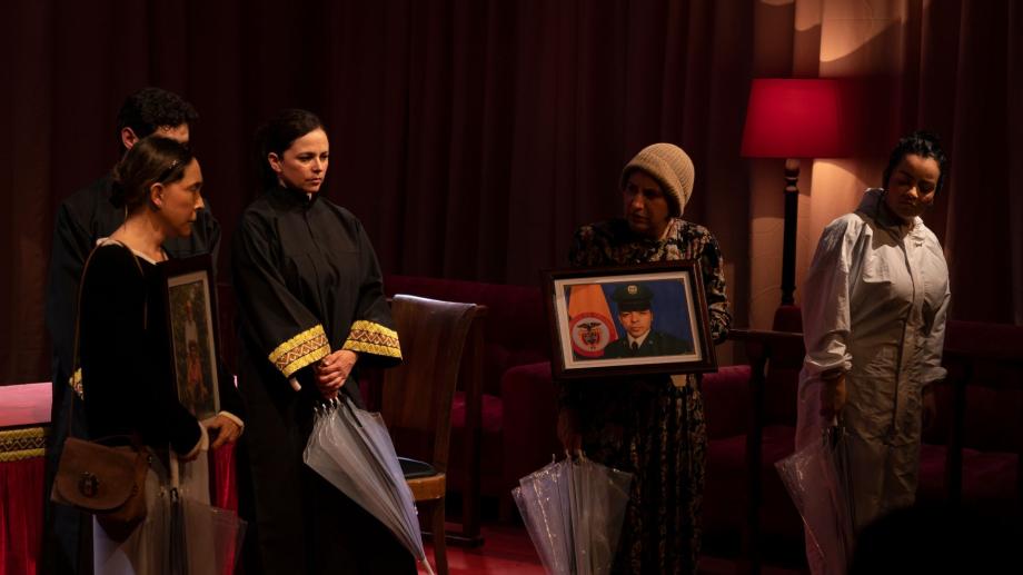 Mantener el juicio, la obra inspirada en la JEP, abre la temporada del Teatro Petra