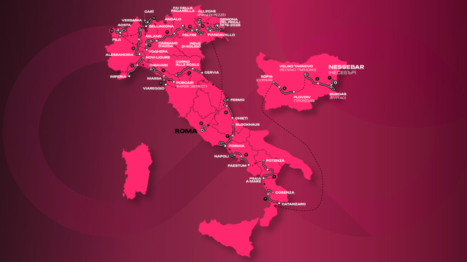 El camino al trofeo del Giro de Italia 2026, este es el recorrido oficial