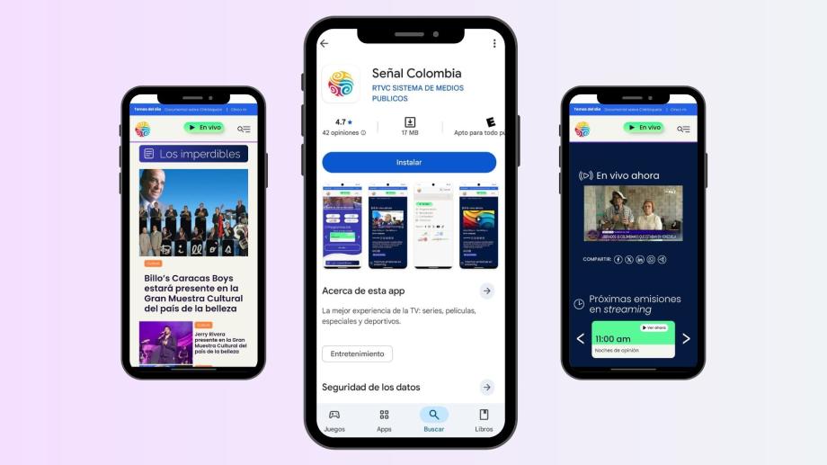 Señal Colombia ya tiene app para Android: televisión pública, gratis y en tu bolsillo