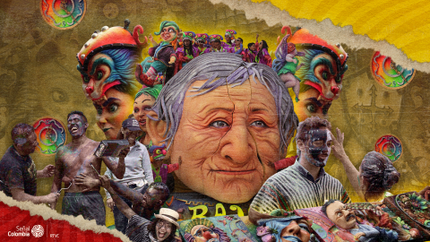 Historia Carnaval de negros y blancos