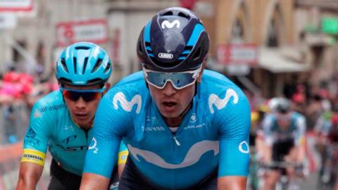 Carlos Betancur, pedalista del Movistar Team / Iraia Calvo