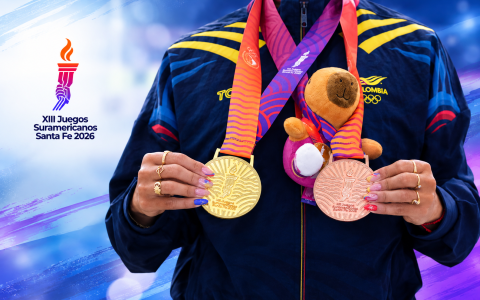 Colombia cierra los XIII Juegos Suramericanos Santa Fe 2026 en el tercer lugar del medallero, con 192 preseas