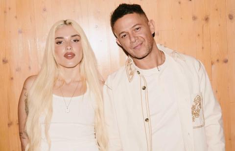 Elena Rose y Alejandro Sanz en Rinowa