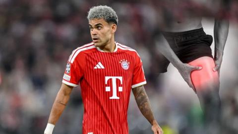 Luis Díaz de baja en el Bayern Munich