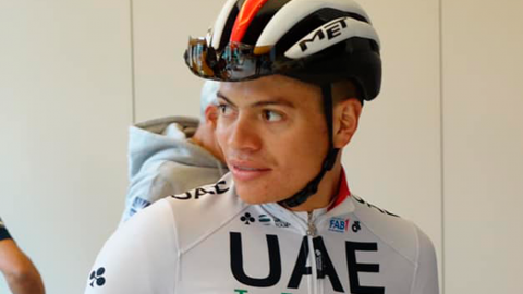 Cristian Muñoz, un escalador de altura / UAE Team Emirates