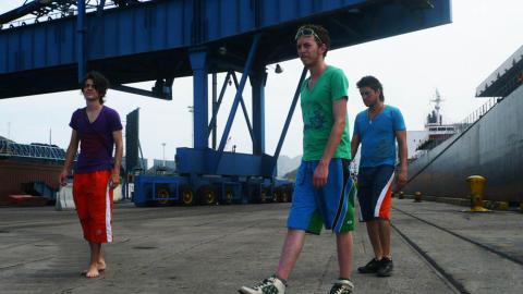 Fotograma de la película Apatía, una película de carretera