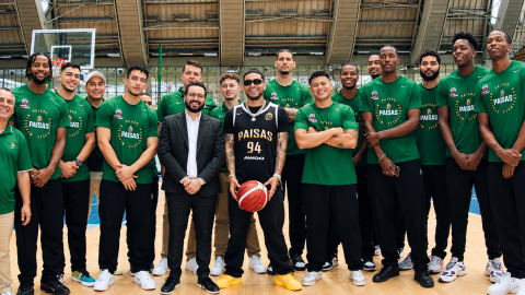 Paisas, el equipo de Ryan Castro en la Liga Señal Colombia de Baloncesto