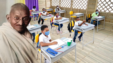 Día Escolar de la No Violencia y la Paz: por qué se conmemora cada 30 de enero y qué nos enseñó Mahatma Gandhi