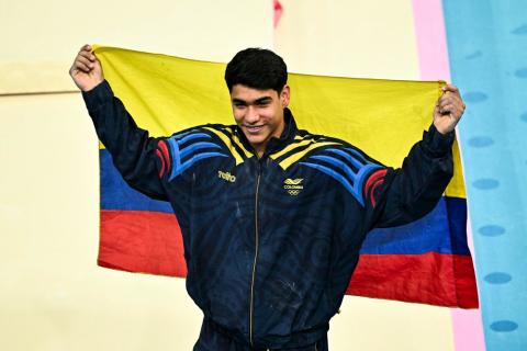Ángel Barajas, medalla de plata en París 2024