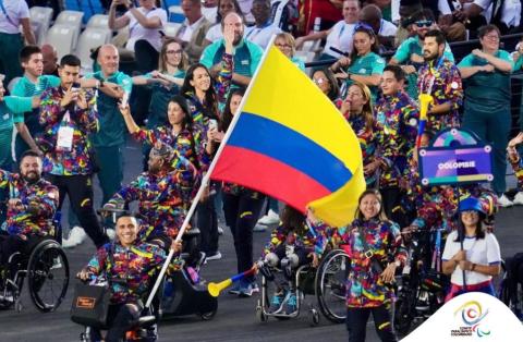 Calendario deportistas colombianos en los Juegos Paralímpicos París 2024