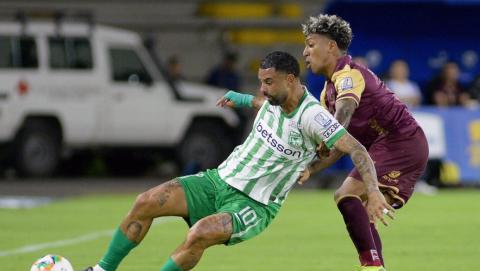 Tolima y Nacional cerrarán la novena fecha de la Liga BetPlay