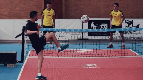 La historia del fútbol tenis