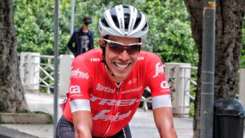 Jarlinson Pantano, pedalista colombiano / Iraia Calvo