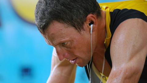 Lance Armstrong en el documental 'La mentira de Armstrong'.