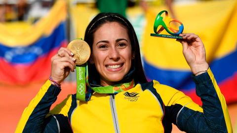 Perfil ciclista Mariana Pajón