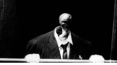 El bebé monstruo de Spencer en la película "Eraserhead" de David Lynch