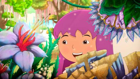 Lila, personaje principal de la película "El libro de Lila"