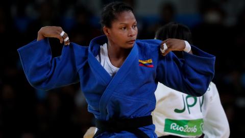 La judoca Yuri Alvear quiere ganar la medalla de oro en los Juegos Olímpicos de Tokio 2020.