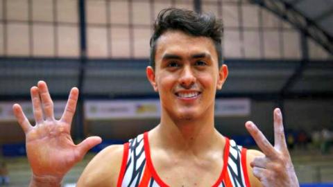 Jossimar Calvo, gimnasta colombiano