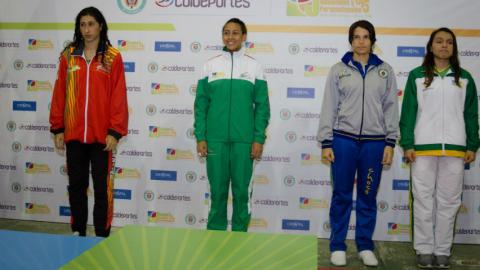 Katherine Dúmar, taekwondista colombiana.